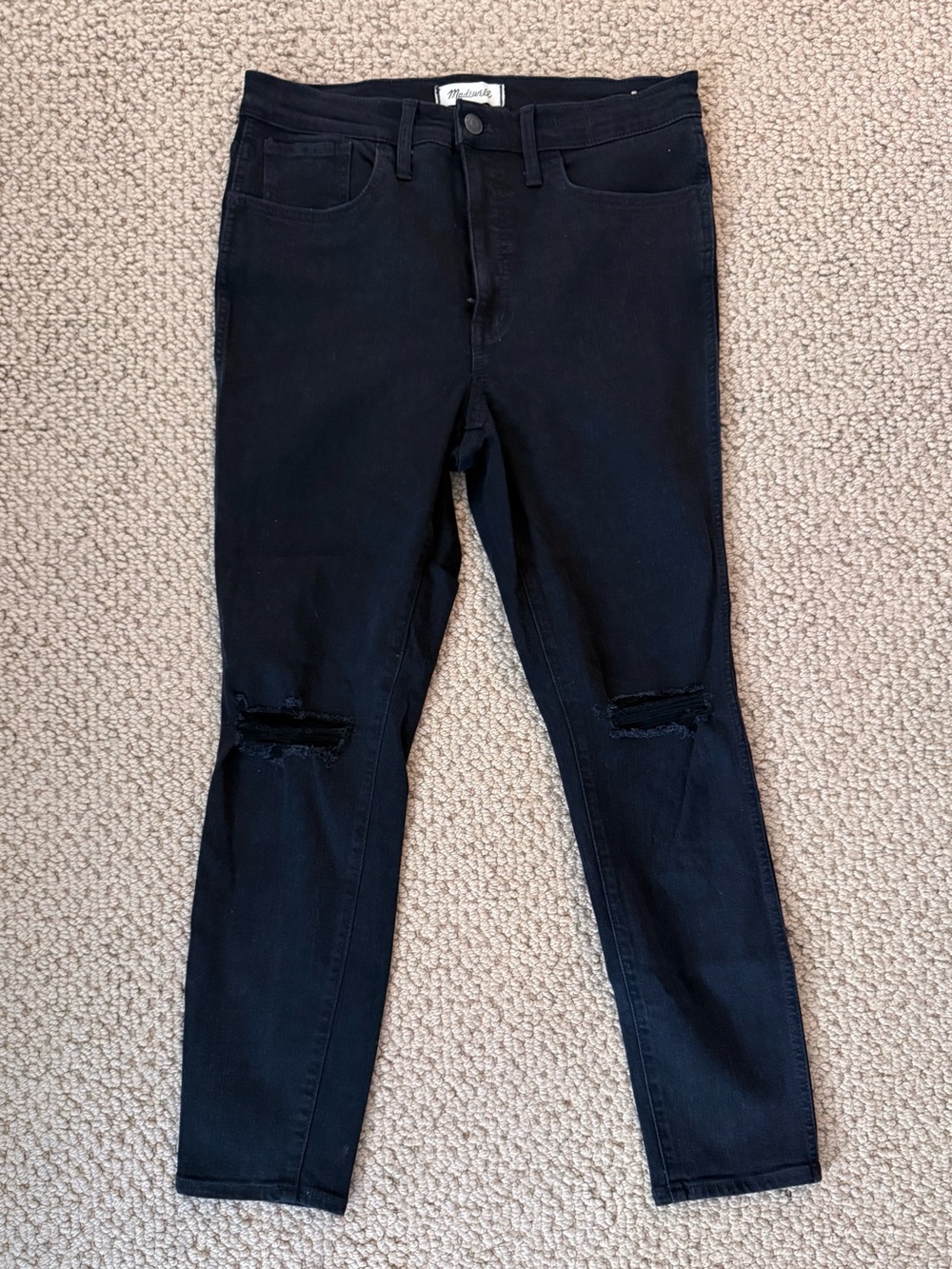 Madewell Women's road tripper  Jeans — Black